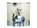 Lampe en verre Rosina Wachtmeister Nico e Nicola argent