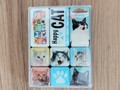 9 Magnets Happy Cat collection nostalgie