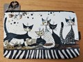 Pochette de cosmétique Rosina Wachtmeister chats "Cats Sepia"