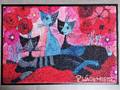 Rosina Wachtmeister tapis paillasson wash & dry chats Rossini
