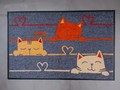 Tapis paillasson wash & dry chat Cat lines