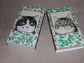 1 x longues Allumettes chat Noël
