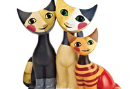 Rosina Wachtmeister famille chats 2010 "Famigliola" 