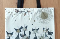 Rosina Wachtmeister chats sac de comission "Cats sepia"