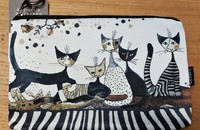 Pochette de cosmétique Rosina Wachtmeister chats "Cats Sepia"