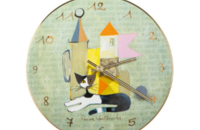 Rosina Wachtmeister horloge murale 2021 chat "La storia di Serafino"