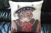 Coussin chats "Henry Aristocats"