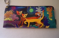 Pochette à crayons chats Rosina Wachtmeister "Wonderland"