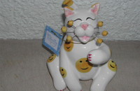 WhimsiClay Chat "HAPPY"