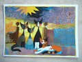 Carte postale Rosina Wachtmeister "Devant le portail"