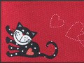 Tapis passage chats "Romeo in Love" lavable