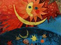 Serviettes Rosina Wachtmeister "Soleil et lune"