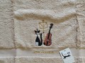  Linge de douche Rosina Wachtmeister "Musical Cat"