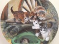Assiette de collection "Jeu de cache cache"