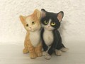 Couple de chatons assis III