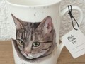Tasse mug avec chat tigré