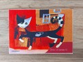 Essuie-verres Rosina Wachtmeister chat "Ivano with mouse"