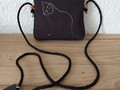 Petit sac bandoulière QUIBE "Chat Noir" 