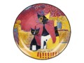 Rosina Wachtmeister petite assiette 2021 chats "I gatti festeggiano"
