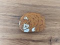 Galet chat roux