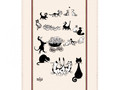 Linge de cuisine Albert Dubout Multi-Chats