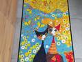 Rosina Wachtmeister tapis passage wash & dry chats "Dolce Vita"