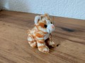 Petite peluche chat tigré roux