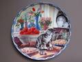 Assiette de collection chats "Harriet's Loving Touch"