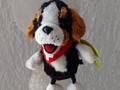 Porte-clé chien en peluche RICO