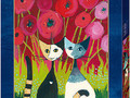 Rosina Wachtmeister HEYE puzzle chats 1000 Poppy Canopy