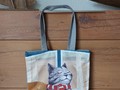 Sac porté épaule chat Zen avec écharpe