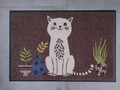 Tapis paillasson wash & dry chats Content Cat