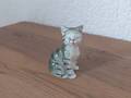 Vintage petit chat gris tabby 39