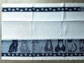 Linge de cuisine Chats bleu foncé