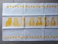 Linge de cuisine chats jaunes