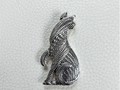 Broche chat stylisé