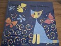 Serviettes Rosina Wachtmeister chat Danza delle farfalle
