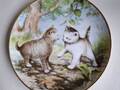 Assiette de collection Kaiser chatons 2
