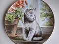 Assiette de collection Kaiser chatons 1