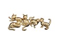 Broche 5 petits chats
