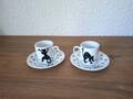 2 Tasses espresso un chat des chats