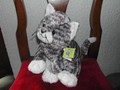 Peluche Chat Schaffer "ZORO" grand gris