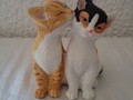 Couple de chatons assis II