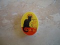 Gomme "Tournée chat noir" de Steinlen