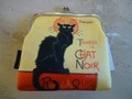 Portemonnaie à fermoir "Tournée du chat noir" de Steinlen