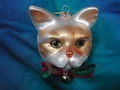 Boule de noël "Tête de chat" F
