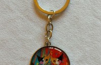 Porte-clés Rosina Wachtmeister "We want to be together"