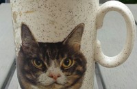 Tasse avec tête de chat II