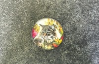 Magnet en verre chat I