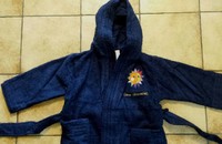 Rosina Wachtmeister manteau de bain, enfants, marine, soleil